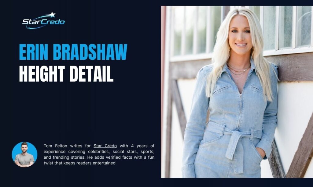 Erin Bradshaw Height
