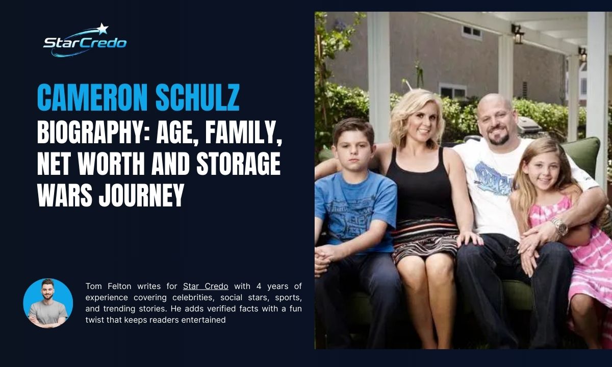 Cameron Schulz Biography: Age, Family, Net Worth And Storage Wars Journey